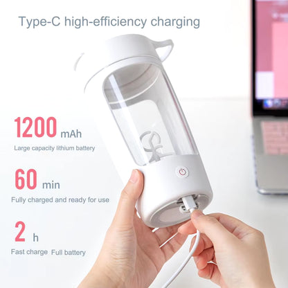 650Ml Electric Shaker Bottle